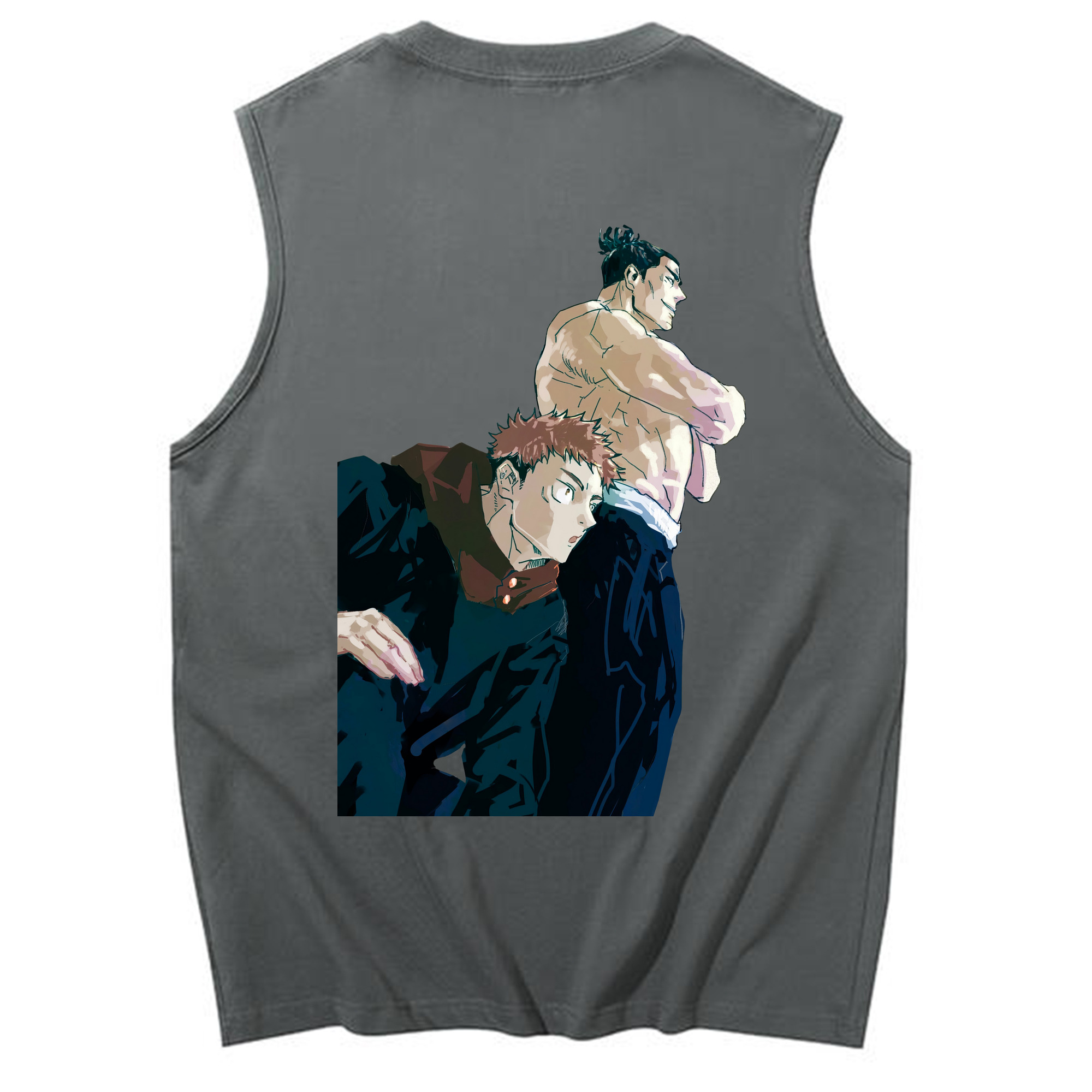 （画像用） 呪術廻戦 Jujutsu Kaisen コットン100％タンクトップ（背面プリント）
